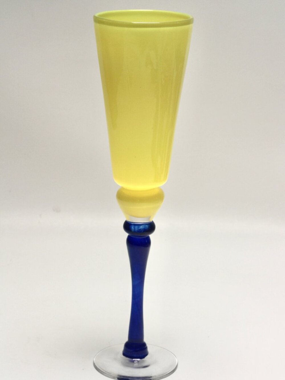 Art Glass Handblown Goblet